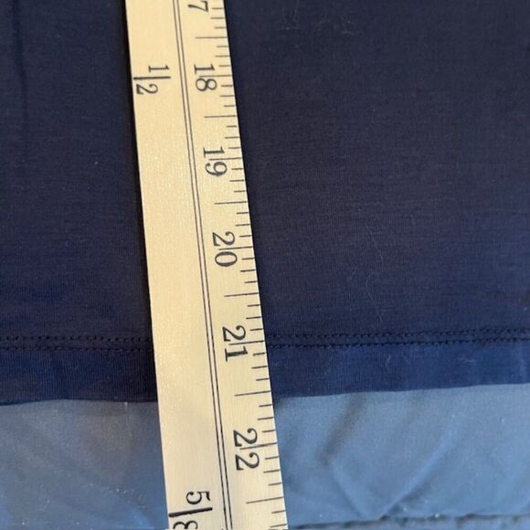 COS Navy Women's V-Neck Tee Short Sleeve Size XS - Picture 7 of 7